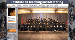Desktop Screenshot of instituteonteachingandmentoring.org